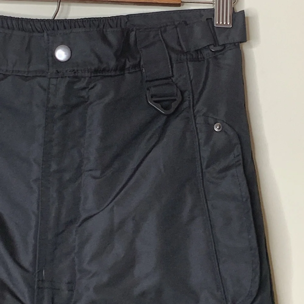 Rugged Bear | Black Insulated Winter Snow Ski Pants 14/16